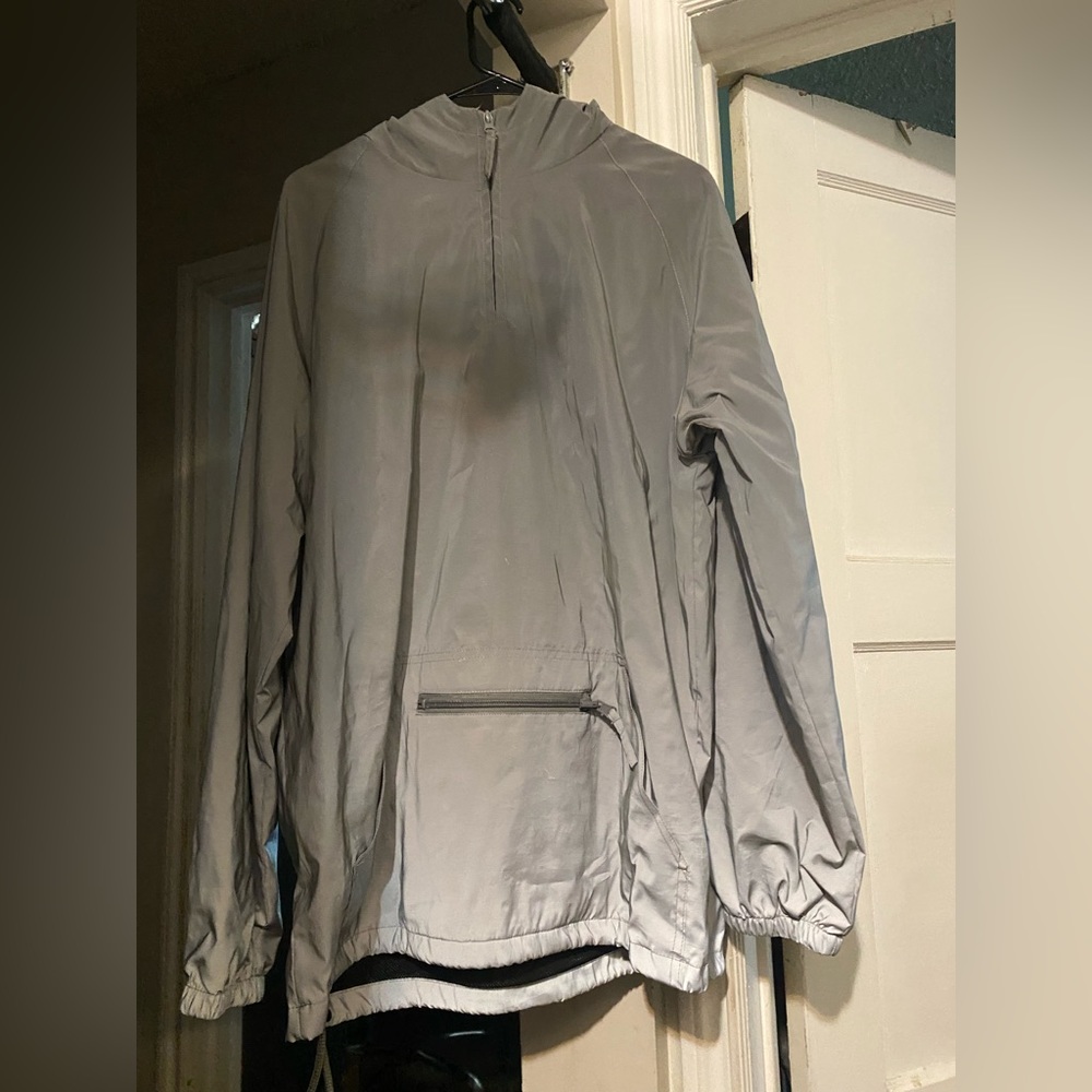Hooded reflector jacket